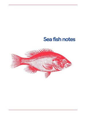 cover image of Sea fish notes